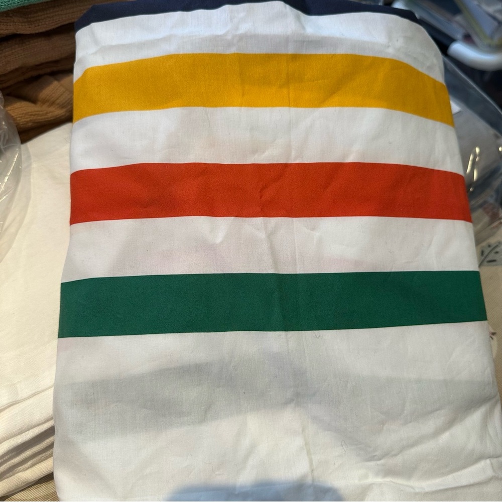 Hudson’s Bay Company HBC Stripes Crib Sheet